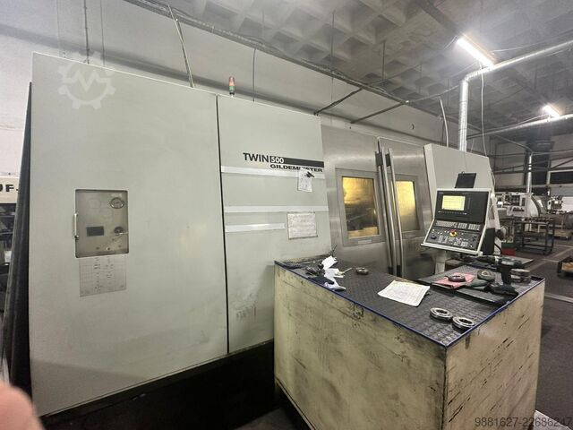 Centru de strunjire și frezare CNC Gildemeister TWIN 500