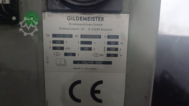 Centru de strunjire și frezare CNC Gildemeister TWIN 500