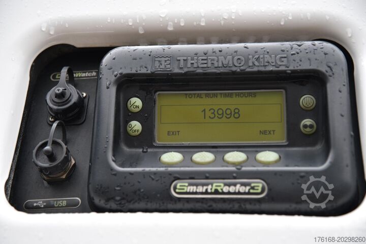 Reefer poluprikolica KRONE SDR D-Deck FP 45 ThermoKing SLXi 300 LA