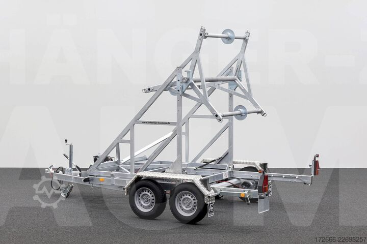  Stedele KTT 35 | E-WINDE | MICROROHRAUFNAHME 330X163CM 3500KG KABELTROMMELANHÄNGER