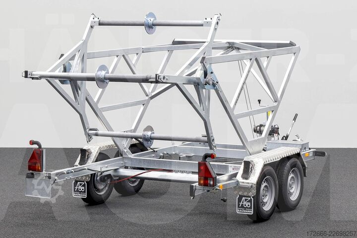  Stedele KTT 35 | E-WINDE | MICROROHRAUFNAHME 330X163CM 3500KG KABELTROMMELANHÄNGER