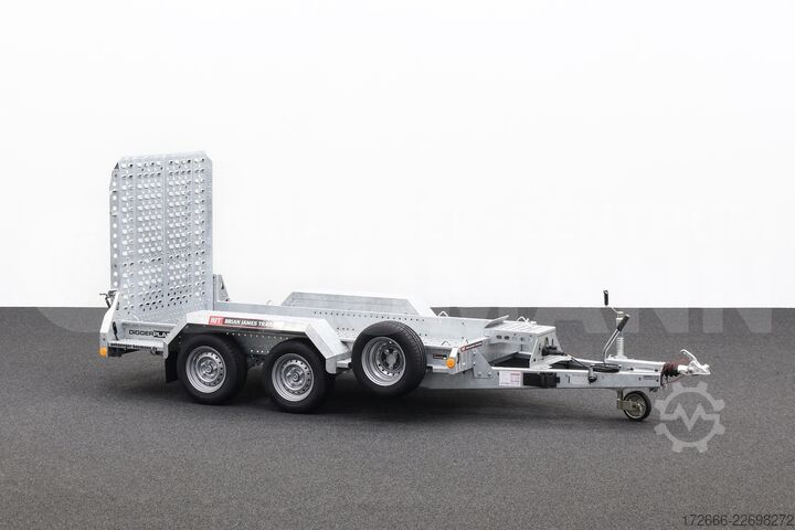 ρυμουλκούμενο βαρέος εξοπλισμού Brian James Trailers DIGGER PLANT 543-2813-27-2-13 | SCHWERLASTRAMPE 280X130CM 2700KG BAUMASCHINENANHÄNGER