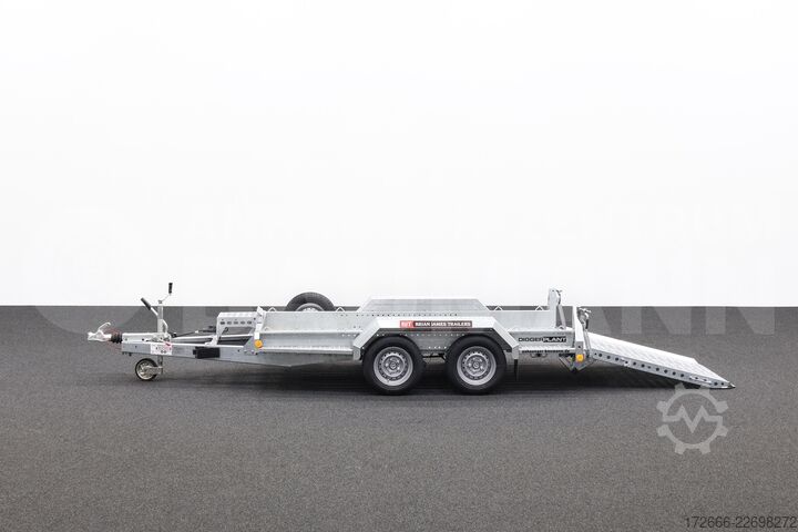 ρυμουλκούμενο βαρέος εξοπλισμού Brian James Trailers DIGGER PLANT 543-2813-27-2-13 | SCHWERLASTRAMPE 280X130CM 2700KG BAUMASCHINENANHÄNGER