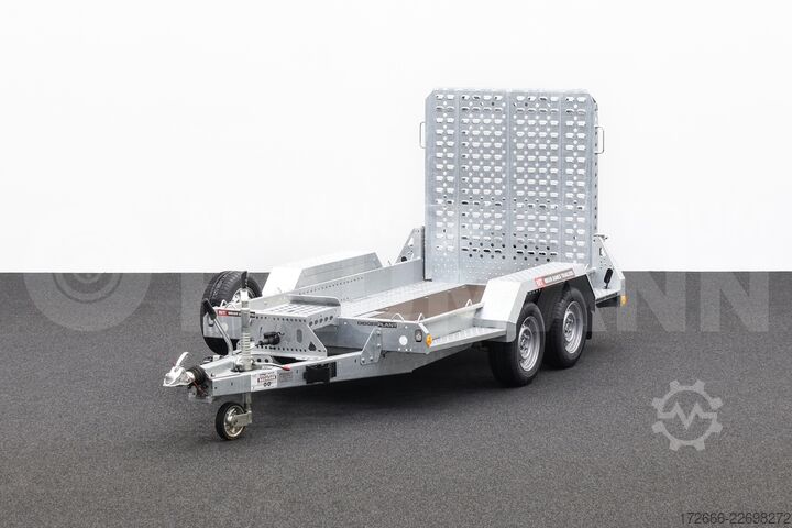 ρυμουλκούμενο βαρέος εξοπλισμού Brian James Trailers DIGGER PLANT 543-2813-27-2-13 | SCHWERLASTRAMPE 280X130CM 2700KG BAUMASCHINENANHÄNGER