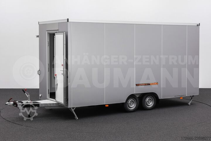 Przyczepa handlowa Vezeko VEA 27.50 PROFI | SILBER 500X200X235CM 2700KG VERKAUFSANHÄNGER