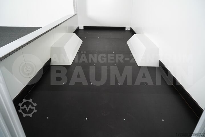 Przyczepa handlowa Vezeko VEA 27.50 PROFI | SILBER 500X200X235CM 2700KG VERKAUFSANHÄNGER
