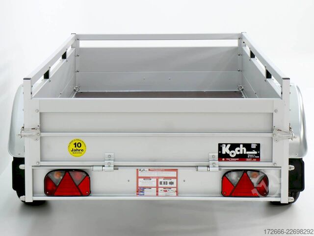 Bakaanhanger Koch-Anhänger U4 250X125X45CM 750KG TIEFLADER
