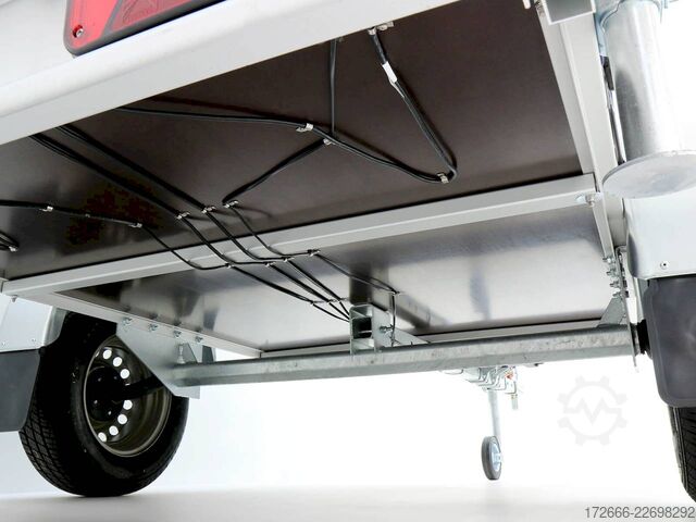 Bakaanhanger Koch-Anhänger U4 250X125X45CM 750KG TIEFLADER