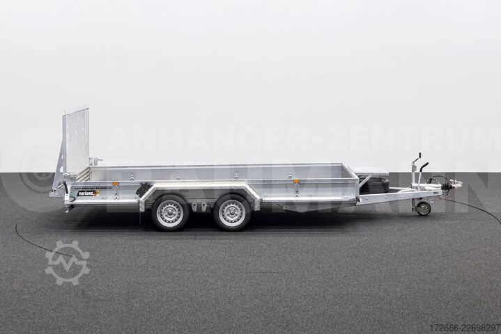 Aanhangwagen voor zwaar materieel Variant 3518 M4 | MAXI LOAD 400X180CM 3500KG BAUMASCHINENANHÄNGER | RAMPE