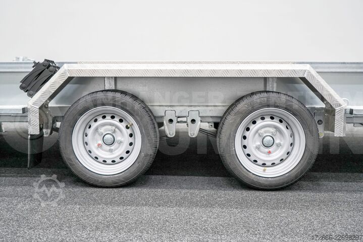 Aanhangwagen voor zwaar materieel Variant 3518 M4 | MAXI LOAD 400X180CM 3500KG BAUMASCHINENANHÄNGER | RAMPE
