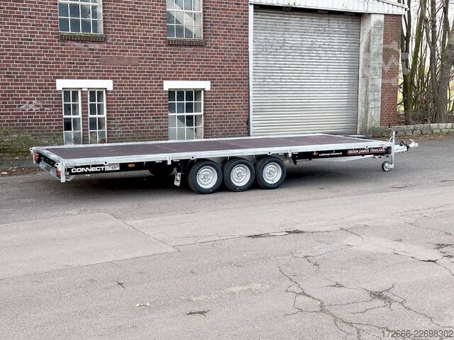  Brian James Trailers CONNECT 476-5522-35-3-12 | TRIDEM 550X229CM 3500KG HOCHLADER | SCHWARZ