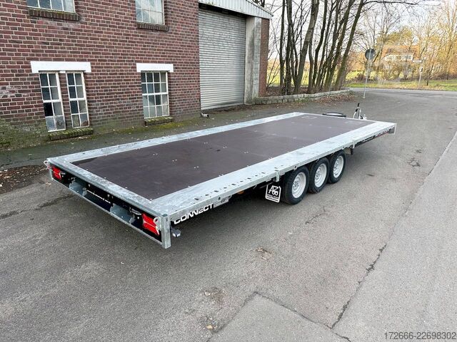  Brian James Trailers CONNECT 476-5522-35-3-12 | TRIDEM 550X229CM 3500KG HOCHLADER | SCHWARZ
