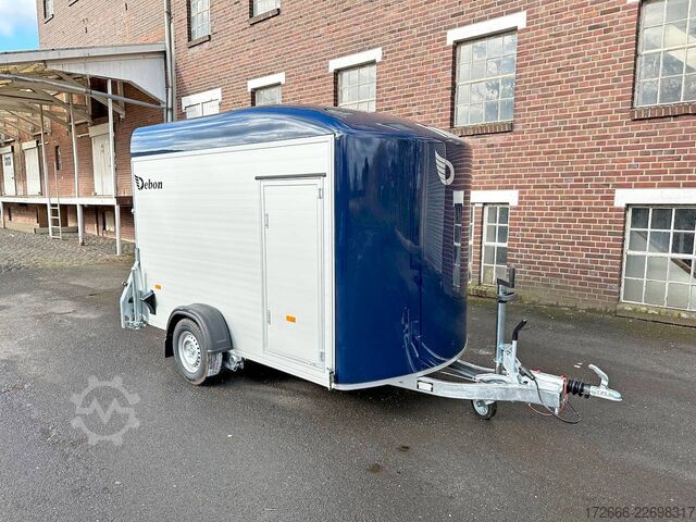Koffer aanhanger Debon CHEVAL LIBERTE DEBON C400 ALU ROADSTER DUNKELBLAU +SEITENTÜR