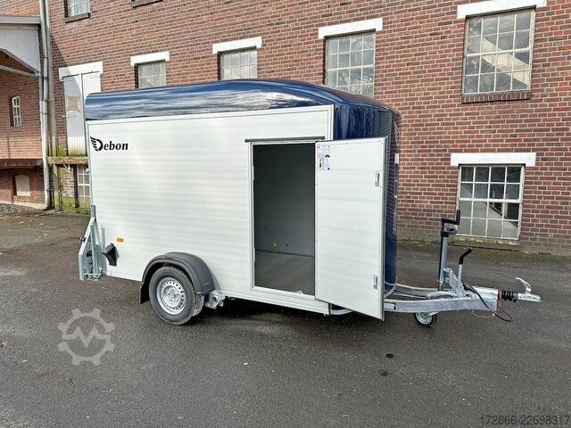 Koffer aanhanger Debon CHEVAL LIBERTE DEBON C400 ALU ROADSTER DUNKELBLAU +SEITENTÜR