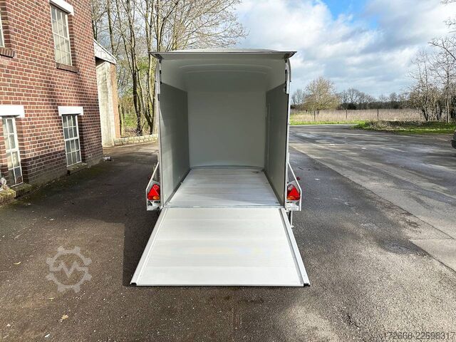 Koffer aanhanger Debon CHEVAL LIBERTE DEBON C400 ALU ROADSTER DUNKELBLAU +SEITENTÜR