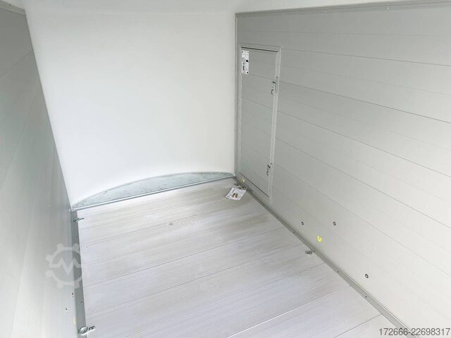 Koffer aanhanger Debon CHEVAL LIBERTE DEBON C400 ALU ROADSTER DUNKELBLAU +SEITENTÜR