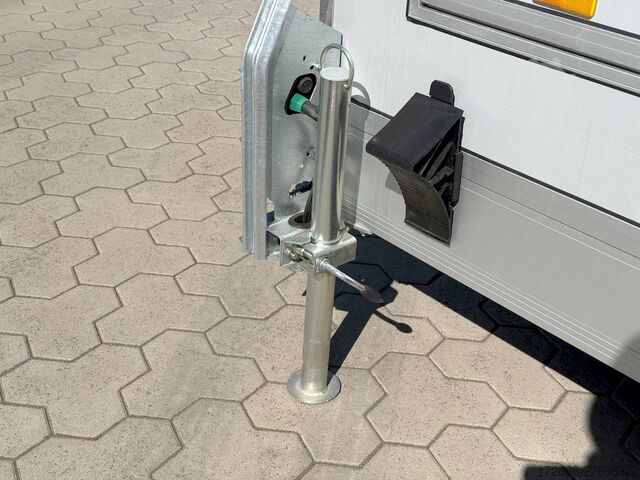 Koffer aanhanger Debon CHEVAL LIBERTE DEBON C300 WABENKERN ROADSTER SCHWARZ +SEITENKLAPPE +SEITENTÜR