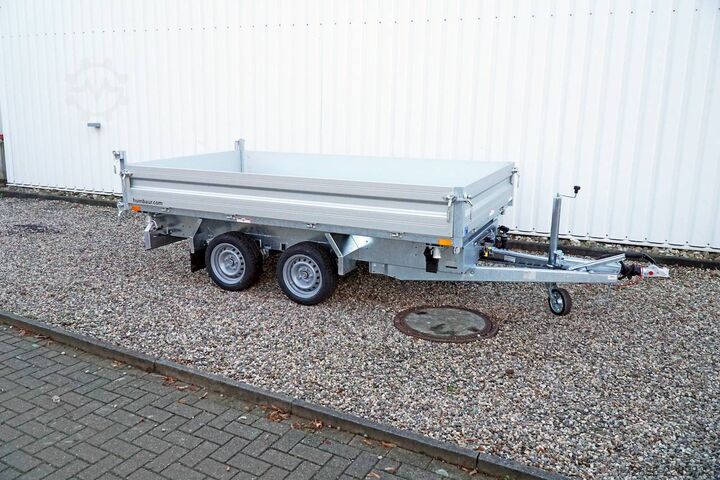 Trevejs-tipvogn Humbaur HTK 2700.31 | E-PUMPE 314X175X35CM 2700KG DREISEITENKIPPER