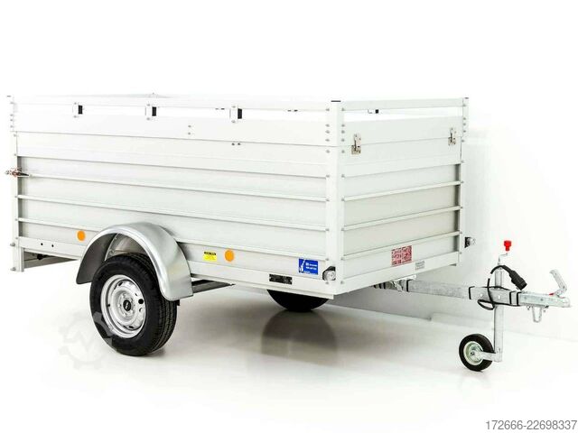 Reboque com tampa Koch-Anhänger U4 250X125X80CM 750KG | 2XBWE | DECKELANHÄNGER