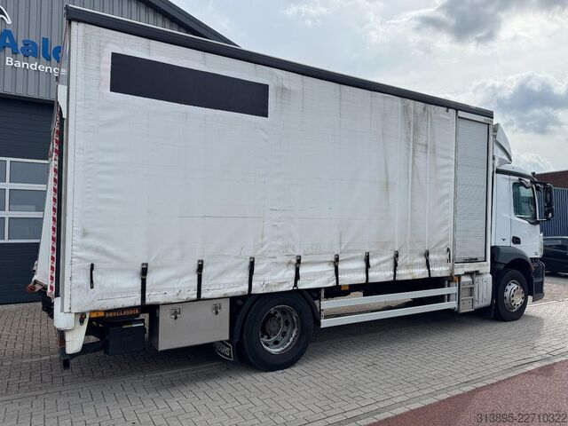  Mercedes-Benz Antos 1824, Tautliner, PTO preparation, Taillift