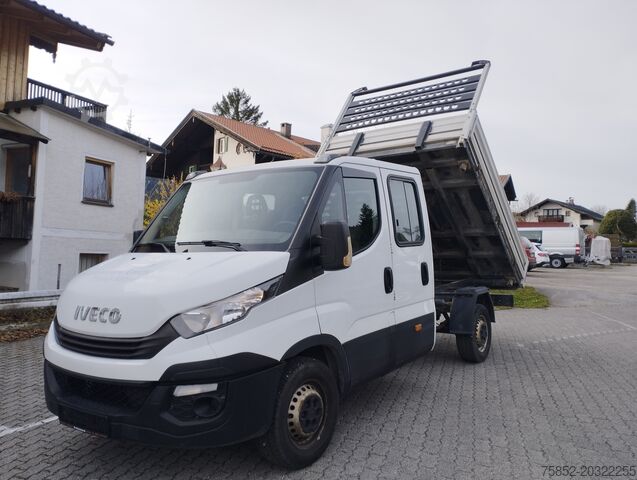 Transportín con maleta Iveco Daily 35S12 Kipper Doppelkabine Klima