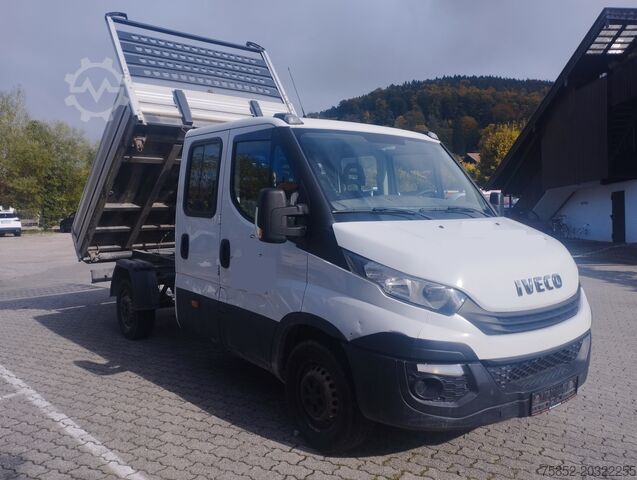 Μεταφορέας με βαλίτσα Iveco Daily 35S12 Kipper Doppelkabine Klima