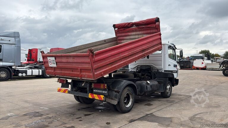 3-Seiten-Kipper Mercedes-Benz SK 814 (SPER / AUXILAIRY / MANUAL PUMP / STEEL ...