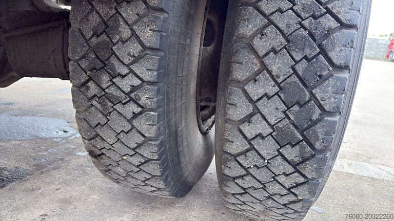 3-Seiten-Kipper Mercedes-Benz SK 814 (SPER / AUXILAIRY / MANUAL PUMP / STEEL ...
