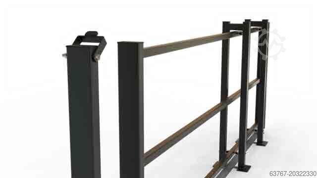 Opslagplatform 320 m² , Traglast: 500 kg/m² Lichte Höhe: 3,0m | Raster: 4,0 x 5,0 m