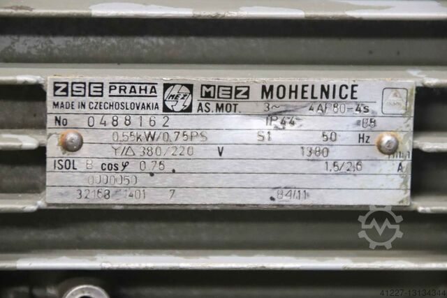 Elektromotor 0,55 kW 1380 rpm ZSE MEZ 4AP80-4s
