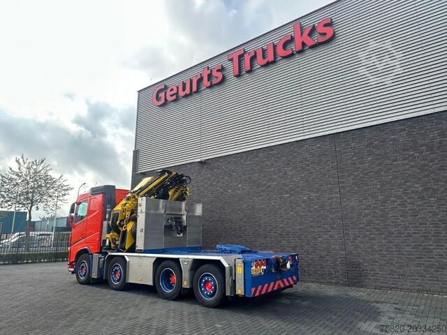 Φορτηγό γερανού Volvo FH 500 8x2 FR TREKKER / BAKWAGEN MET HIAB X-HIP...