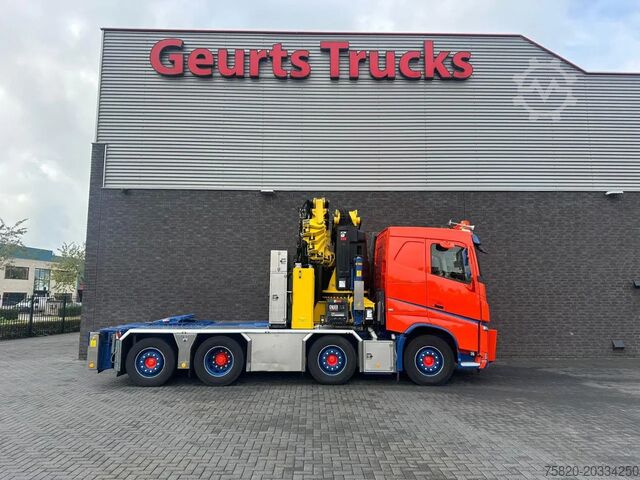 Kranbil Volvo FH 500 8x2 FR TREKKER / BAKWAGEN MET HIAB X-HIP...