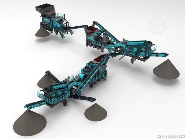 Kırma ekipmanları Constmach Mobile Crushing Plant 60-80 tph