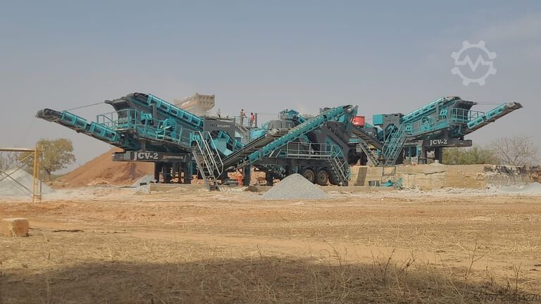 Kırma ekipmanları Constmach Mobile Crushing Plant 60-80 tph