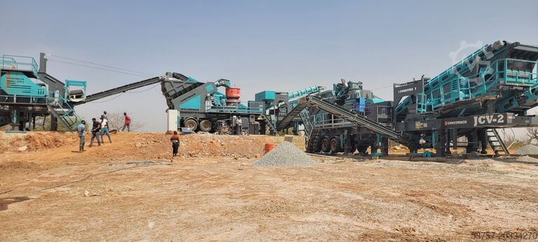 Kırma ekipmanları Constmach Mobile Crushing Plant 60-80 tph