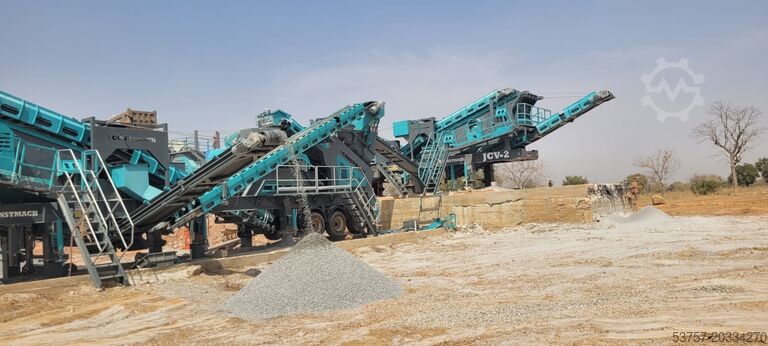 Kırma ekipmanları Constmach Mobile Crushing Plant 60-80 tph