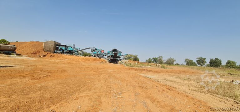 Breekapparatuur Constmach Mobile Rock Crushing Plant Mobile stone crushing plant 120-150 tph