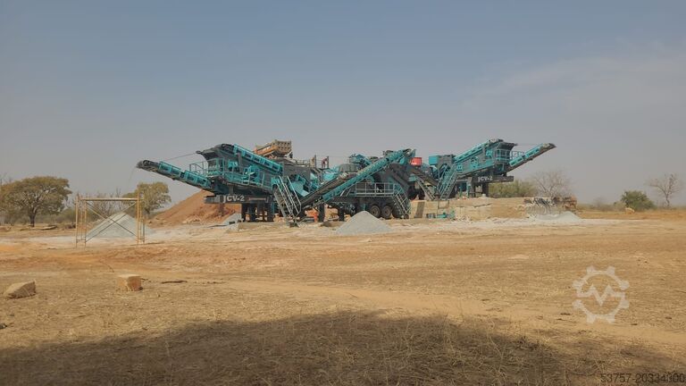 Breekapparatuur Constmach Mobile Rock Crushing Plant Mobile stone crushing plant 120-150 tph