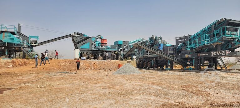 Breekapparatuur Constmach Mobile Rock Crushing Plant Mobile stone crushing plant 120-150 tph