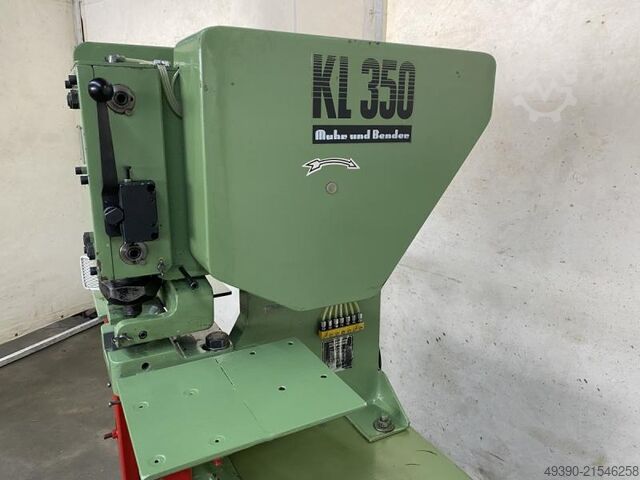 Hulstansemaskine, excenterpresse, mekanisk stansepresse MUHR & BENDER - MUBEA KL 350 / 203