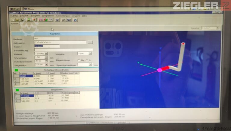 Trubohýbačka RASI S80.6L