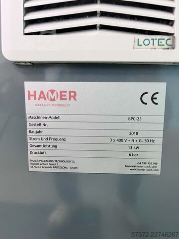 Blisztercsomagoló gép Hamer BPC-23
