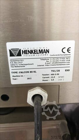 Vákuum zsugorfóliázó gép Henkelman Falcon 80 KL