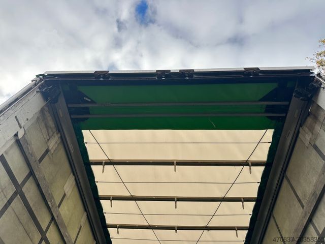 Otevřený návěs s plachtou KRONE SD Palettenkasten / Lift / BPW