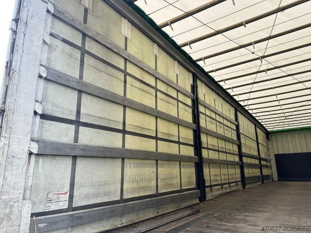 Otevřený návěs s plachtou KRONE SD Palettenkasten / Lift / BPW
