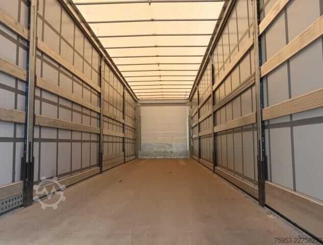 Otevřený návěs s plachtou Schmitz Cargobull SCS 24 Liftachse P-Kasten Getränke LBW
