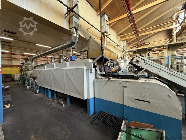 250 kg/h folyamatos hőkezelő sor KOHNLE FHGR 950-600/150-3500