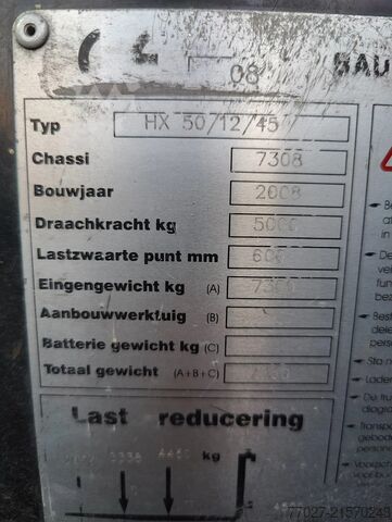 Carretilla elevadora lateral Baumann HX 50/12/45 5000 kg