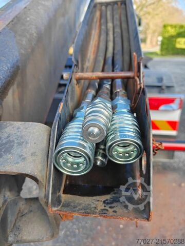 Sistema de brazo de gancho MAN TGM 18.290 Container JIMECA + Crane Palfinger P...