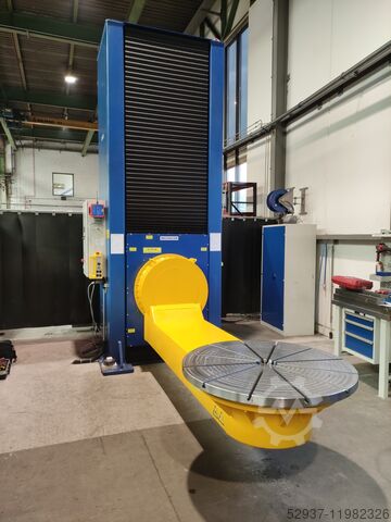 Περιστρεφόμενο τραπέζι/ τραπέζι συγκόλλησης/ χειριστής Heinrichsglück - Mechacon MH3.000-L2.500-P1.200